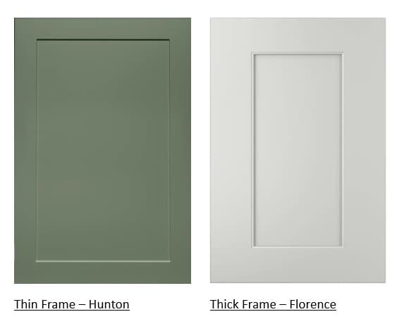 thin & thick frame