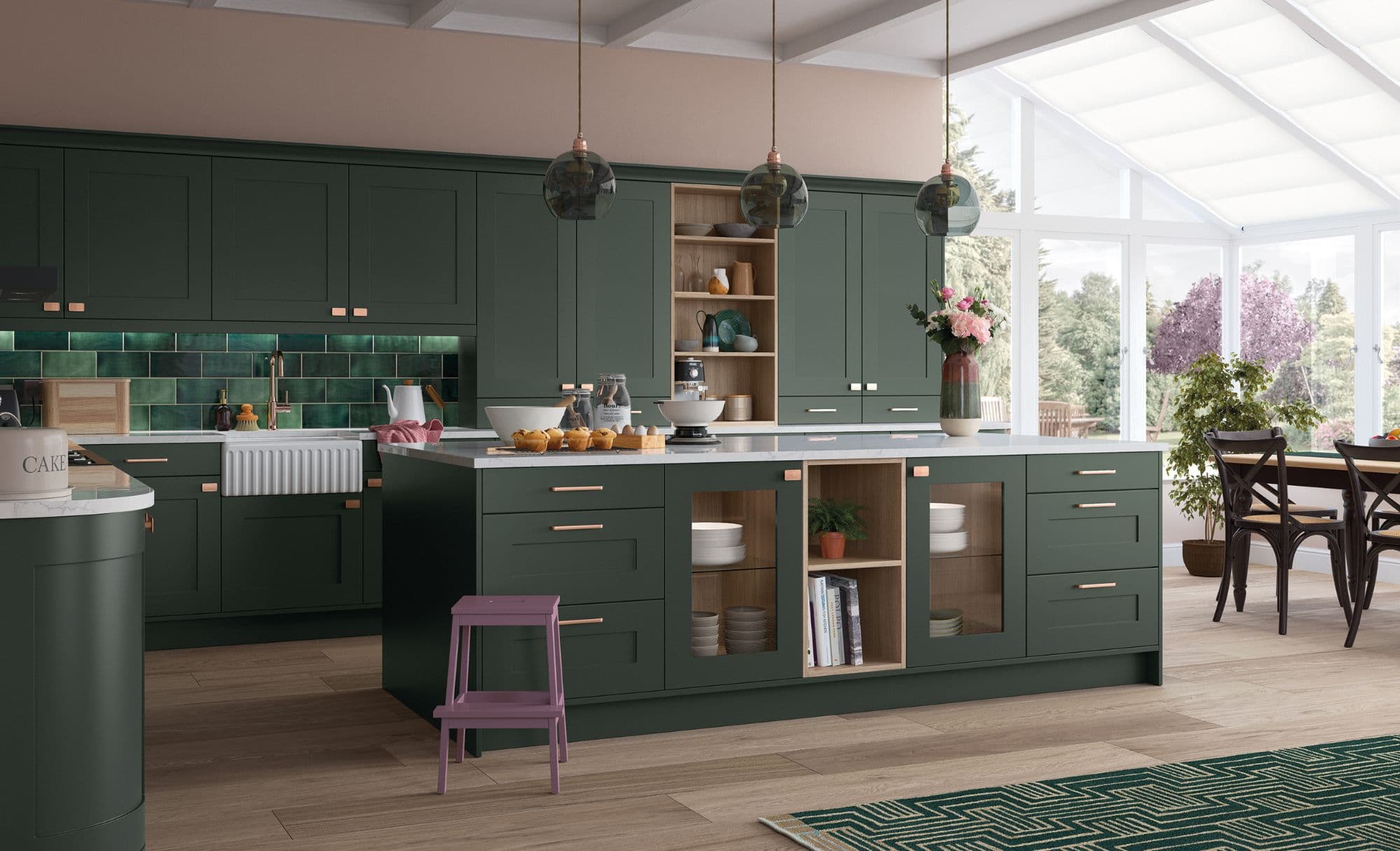 Smooth Shaker Kitchens