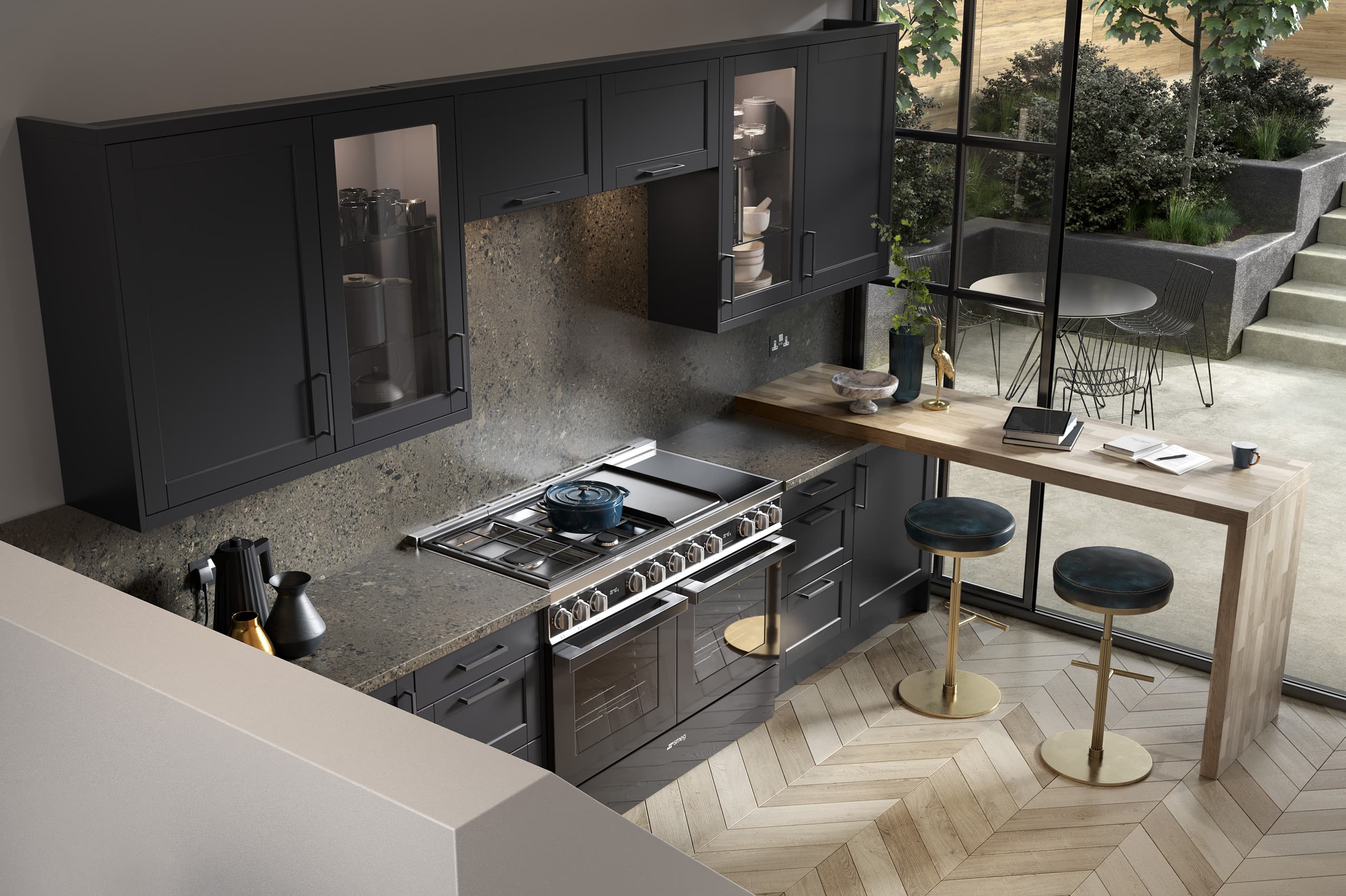 Dawson Graphite Shaker Kitchen